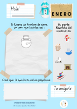 Load image into Gallery viewer, Cartas para amigos por correspondencia (12 months - 29 pages)