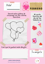 Load image into Gallery viewer, Cartas para amigos por correspondencia (12 months - 29 pages)