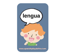 Load image into Gallery viewer, Spanish &quot;Body Parts&quot; Flashcards for Kids - Interactive Language Exploration with Playful Imagery&quot;