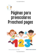 Load image into Gallery viewer, Preschool Spanish Pages - Páginas para Preescolares