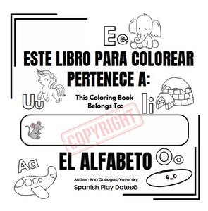 My First Bilingual ABCs Coloring Book