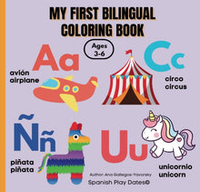 Load image into Gallery viewer, My First Bilingual ABCs Coloring Book