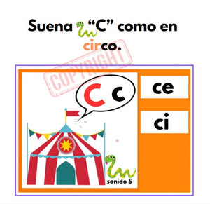 Spanish Syllable Awareness - Conciencia Silábica