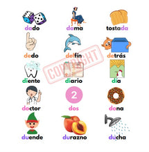 Load image into Gallery viewer, Spanish Syllable Awareness - Conciencia Silábica