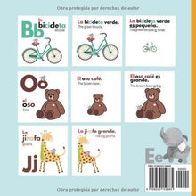 Load image into Gallery viewer, My First Spanish Alphabet Book - My Primer Libro del Alfabeto en Español