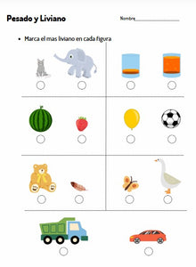 Spanish Activity Book for ages 3-5