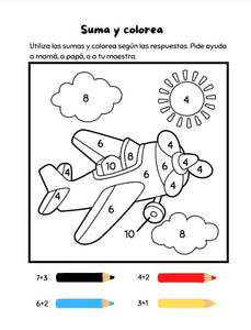 Spanish Activity Book for ages 3-5