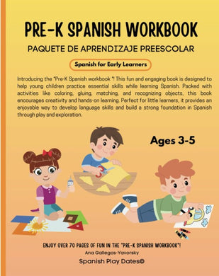 Spanish Activity Book for ages 3-5