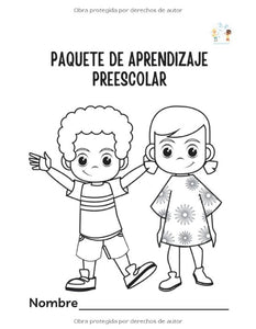 Spanish Activity Book for ages 3-5