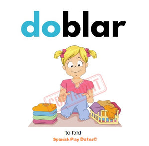 My First Spanish Action Words - Mi Primer Libro de Palabras de Acción