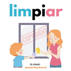 My First Spanish Action Words - Mi Primer Libro de Palabras de Acción