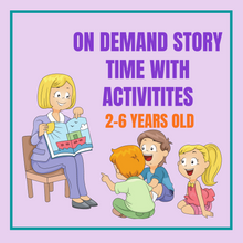 Load image into Gallery viewer, On Demand Spanish Story Times with activities