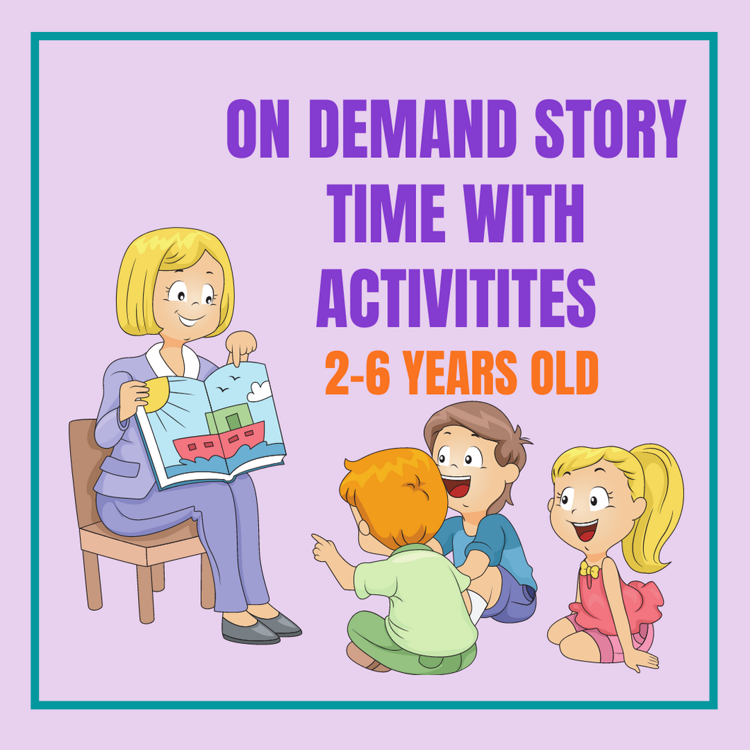 On Demand Spanish Story Times with activities