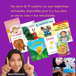 On Demand Spanish Story Times with activities